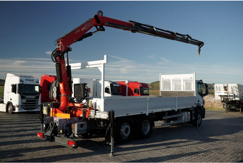 Iveco STRALIS 460 / 6X2 / SKRZYNIOWY 8,1 m + HDS FASSI. F185 MAX UDŹWI - Xe tải thùng lửng/ Phẳng, Xe cẩu tự hành: hình 4 Iveco STRALIS 460 / 6X2 / SKRZYNIOWY 8,1 m + HDS FASSI. F185 MAX UDŹWI - Xe tải thùng lửng/ Phẳng, Xe cẩu tự hành: hình 4