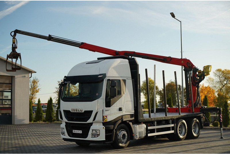 Iveco STRALIS 560 / 6X4 / DO DREWNA / DO DRZEWA / DO LASU / HDS PALFIN - Xe chở gỗ, Xe cẩu tự hành: hình 2 Iveco STRALIS 560 / 6X4 / DO DREWNA / DO DRZEWA / DO LASU / HDS PALFIN - Xe chở gỗ, Xe cẩu tự hành: hình 2