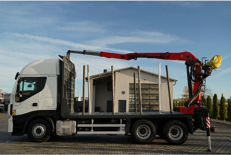 Iveco STRALIS 560 / 6X4 / DO DREWNA / DO DRZEWA / DO LASU / HDS PALFIN - Xe chở gỗ, Xe cẩu tự hành: hình 3 Iveco STRALIS 560 / 6X4 / DO DREWNA / DO DRZEWA / DO LASU / HDS PALFIN - Xe chở gỗ, Xe cẩu tự hành: hình 3