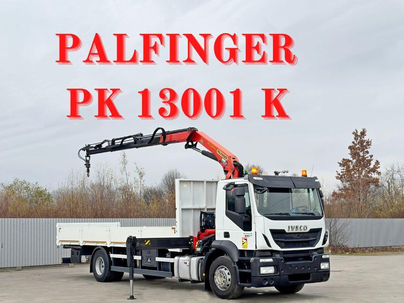 Iveco Stralis 310 PRITSCHE 7,80m +KRAN +FUNK - Xe tải thùng lửng/ Phẳng, Xe cẩu tự hành: hình 1 Iveco Stralis 310 PRITSCHE 7,80m +KRAN +FUNK - Xe tải thùng lửng/ Phẳng, Xe cẩu tự hành: hình 1