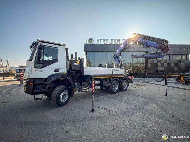 Iveco TRAKKER 450 6x6 PM41S FLY JIB Crane Kipper - Xe tải thùng lửng/ Phẳng, Xe cẩu tự hành: hình 2 Iveco TRAKKER 450 6x6 PM41S FLY JIB Crane Kipper - Xe tải thùng lửng/ Phẳng, Xe cẩu tự hành: hình 2