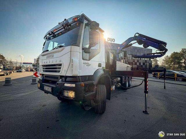 Iveco TRAKKER 450 6x6 PM41S FLY JIB Crane Kipper - Xe tải thùng lửng/ Phẳng, Xe cẩu tự hành: hình 4 Iveco TRAKKER 450 6x6 PM41S FLY JIB Crane Kipper - Xe tải thùng lửng/ Phẳng, Xe cẩu tự hành: hình 4