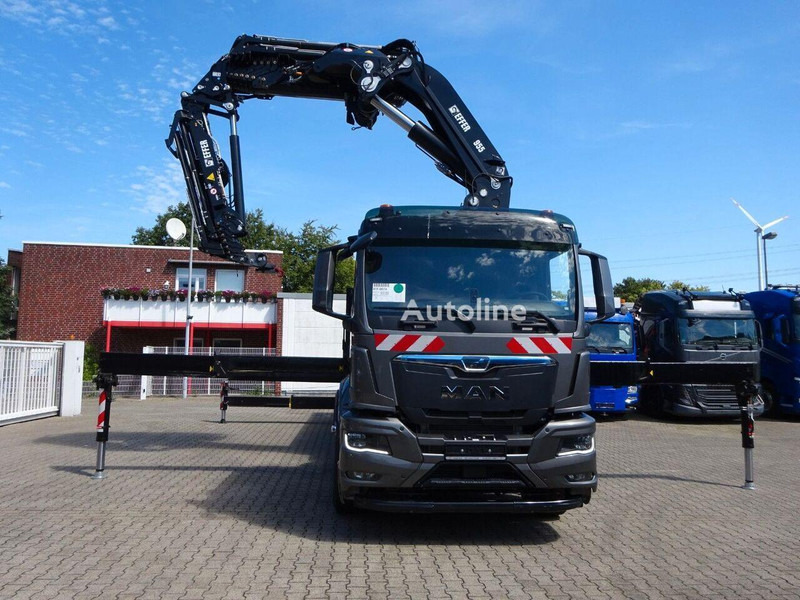 MAN 35.510 - Flatbed+crane - Xe tải thùng lửng/ Phẳng, Xe cẩu tự hành: hình 2 MAN 35.510 - Flatbed+crane - Xe tải thùng lửng/ Phẳng, Xe cẩu tự hành: hình 2