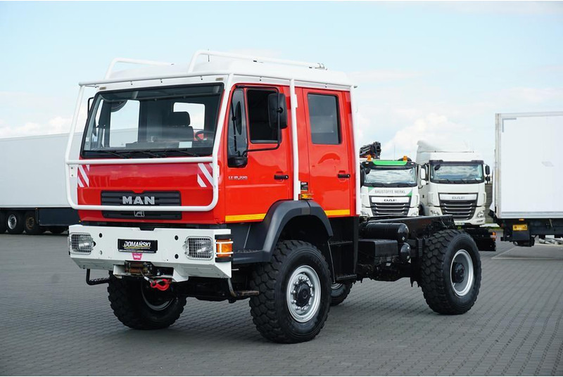 MAN LE 220 / 4 X 4 / DOKA / DO ZABUDOWY / KAMPER - Xe tải khung gầm: hình 2 MAN LE 220 / 4 X 4 / DOKA / DO ZABUDOWY / KAMPER - Xe tải khung gầm: hình 2