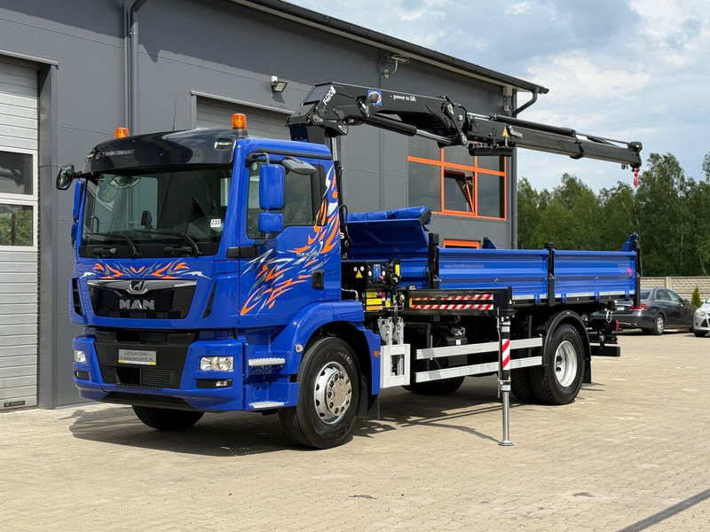 MAN MAN TGM TGL TGS 18.250 // E6 // wywrotka + HDS HMF z pilotem // - Xe ben: hình 2 MAN MAN TGM TGL TGS 18.250 // E6 // wywrotka + HDS HMF z pilotem // - Xe ben: hình 2