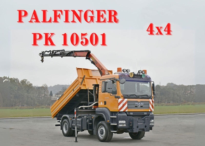 MAN TGA 18.360 - Xe ben, Xe cẩu tự hành: hình 1 MAN TGA 18.360 - Xe ben, Xe cẩu tự hành: hình 1