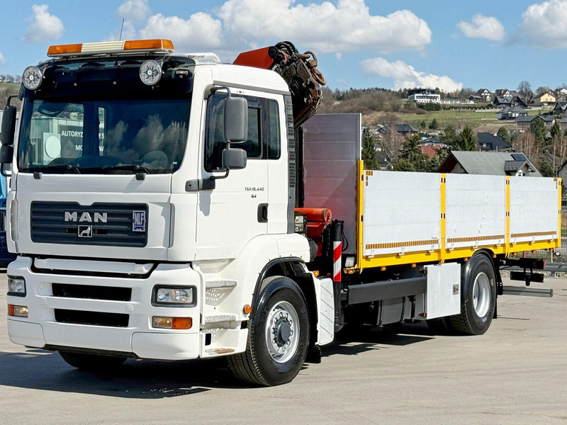 MAN TGA 18.440* PK 16502 + FUNK * 4x4 * TOP - Xe tải thùng lửng/ Phẳng, Xe cẩu tự hành: hình 4 MAN TGA 18.440* PK 16502 + FUNK * 4x4 * TOP - Xe tải thùng lửng/ Phẳng, Xe cẩu tự hành: hình 4