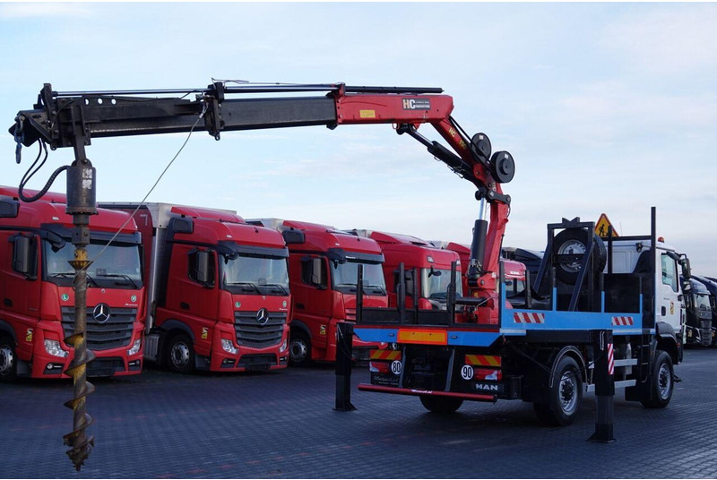 MAN TGM 13.290 / 4x4 / HDS HC 190 + WIERTŁO 2 mb / WIERTNICA / EURO - Giàn khoan: hình 3 MAN TGM 13.290 / 4x4 / HDS HC 190 + WIERTŁO 2 mb / WIERTNICA / EURO - Giàn khoan: hình 3