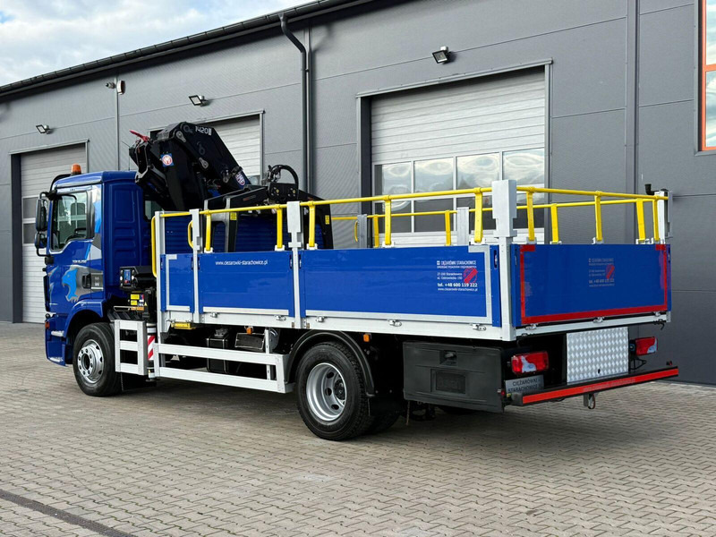 MAN TGM 15.250 skrzynia z żurawiem // E6 // HMF 1520 K1 HDS dzwig kr - Xe tải thùng lửng/ Phẳng, Xe cẩu tự hành: hình 3 MAN TGM 15.250 skrzynia z żurawiem // E6 // HMF 1520 K1 HDS dzwig kr - Xe tải thùng lửng/ Phẳng, Xe cẩu tự hành: hình 3