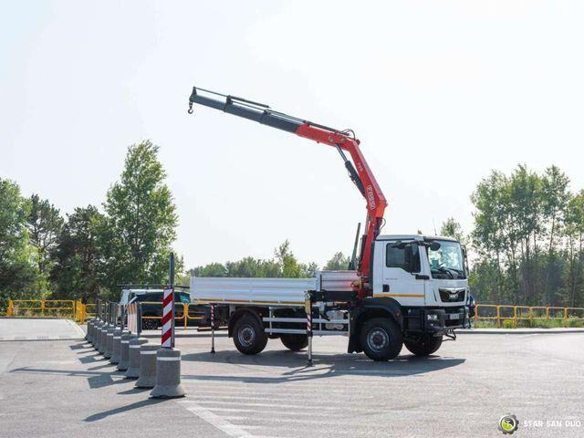 MAN TGM 18.250 4x4 Fassi F215A.0.23 Active HDS Cran - Xe tải thùng lửng/ Phẳng, Xe cẩu tự hành: hình 4 MAN TGM 18.250 4x4 Fassi F215A.0.23 Active HDS Cran - Xe tải thùng lửng/ Phẳng, Xe cẩu tự hành: hình 4