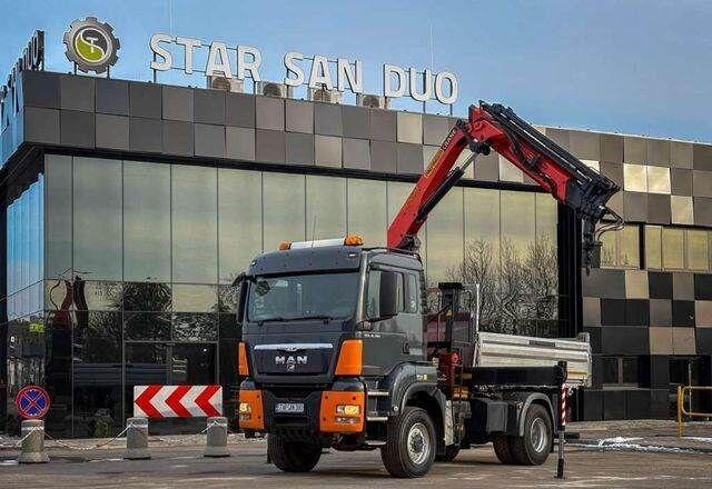 MAN TGS 18.480 PALFINGER PK 16502 HDS Crane,Kipper - Xe ben, Xe cẩu tự hành: hình 5 MAN TGS 18.480 PALFINGER PK 16502 HDS Crane,Kipper - Xe ben, Xe cẩu tự hành: hình 5