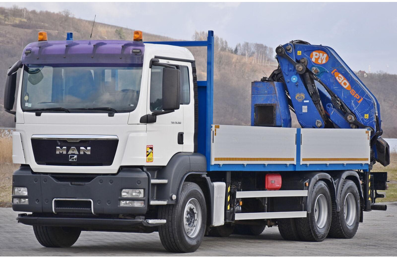 MAN TGS 26.360 - Xe tải thùng lửng/ Phẳng, Xe cẩu tự hành: hình 4 MAN TGS 26.360 - Xe tải thùng lửng/ Phẳng, Xe cẩu tự hành: hình 4