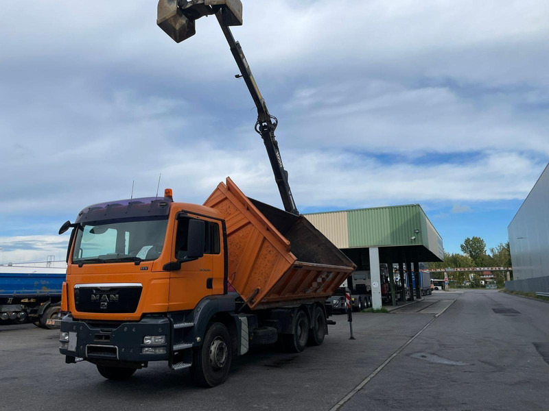 MAN TGS 26.360 Tipper + Crane Jonsered J 1090 - Xe ben, Xe cẩu tự hành: hình 4 MAN TGS 26.360 Tipper + Crane Jonsered J 1090 - Xe ben, Xe cẩu tự hành: hình 4