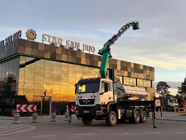 MAN TGS 26.440 6x6 PALFINGER PK 36002 Crane Basket - Xe ben, Xe cẩu tự hành: hình 1 MAN TGS 26.440 6x6 PALFINGER PK 36002 Crane Basket - Xe ben, Xe cẩu tự hành: hình 1