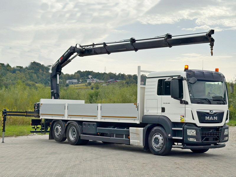 MAN TGS 26.460 * HIAB X - HIDUO 188 B-3 + FUNK* TOP - Xe tải thùng lửng/ Phẳng, Xe cẩu tự hành: hình 2 MAN TGS 26.460 * HIAB X - HIDUO 188 B-3 + FUNK* TOP - Xe tải thùng lửng/ Phẳng, Xe cẩu tự hành: hình 2