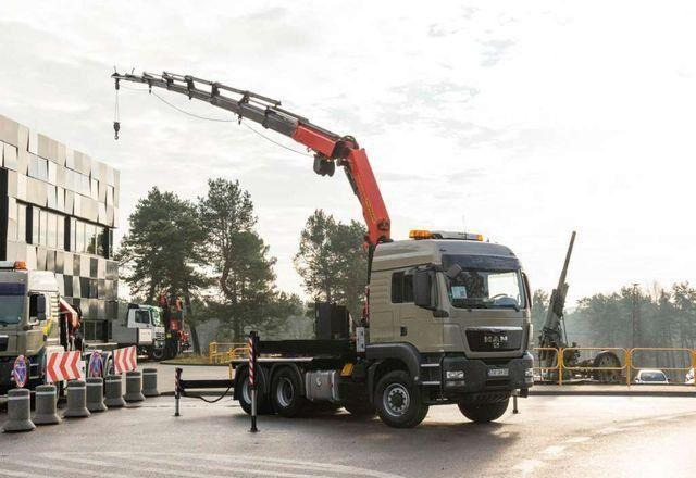 MAN TGS 26.480 6x6 PALFINGER PK 34002 SH Crane Winc - Xe tải thùng lửng/ Phẳng, Xe cẩu tự hành: hình 2 MAN TGS 26.480 6x6 PALFINGER PK 34002 SH Crane Winc - Xe tải thùng lửng/ Phẳng, Xe cẩu tự hành: hình 2