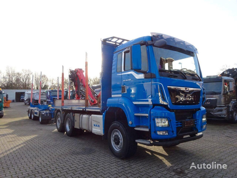 MAN TGS 28.500 6x4 Log truck + Crane Epsilon + Trailer - Xe chở gỗ, Xe cẩu tự hành: hình 2 MAN TGS 28.500 6x4 Log truck + Crane Epsilon + Trailer - Xe chở gỗ, Xe cẩu tự hành: hình 2