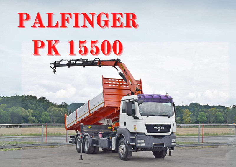 MAN TGS 33.360*KIPPER 6,40m *PK 15500 * 6x4 - Xe ben, Xe cẩu tự hành: hình 1 MAN TGS 33.360*KIPPER 6,40m *PK 15500 * 6x4 - Xe ben, Xe cẩu tự hành: hình 1