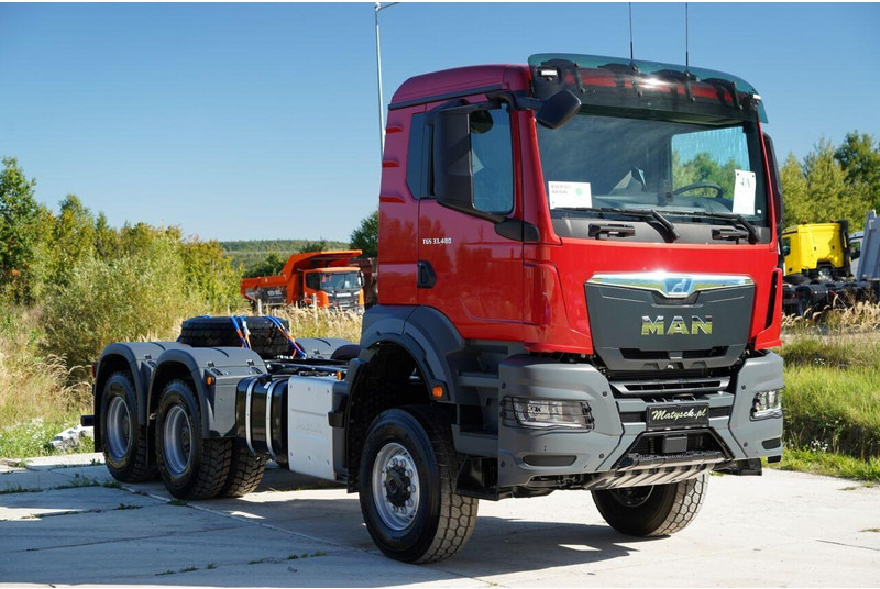 MAN TGS 33.480 / 6x6 / DO ZABUDOWY / FABRYCZNIE NOWY 2025 - Xe tải khung gầm: hình 3 MAN TGS 33.480 / 6x6 / DO ZABUDOWY / FABRYCZNIE NOWY 2025 - Xe tải khung gầm: hình 3