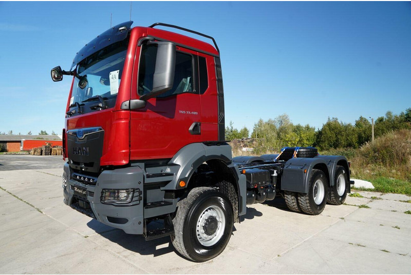 MAN TGS 33.480 / 6x6 / DO ZABUDOWY / FABRYCZNIE NOWY 2025 - Xe tải khung gầm: hình 5 MAN TGS 33.480 / 6x6 / DO ZABUDOWY / FABRYCZNIE NOWY 2025 - Xe tải khung gầm: hình 5