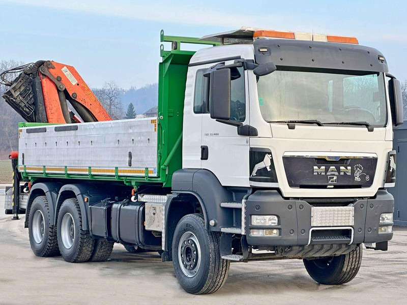 MAN TGS 33.480 - Xe ben, Xe cẩu tự hành: hình 3 MAN TGS 33.480 - Xe ben, Xe cẩu tự hành: hình 3