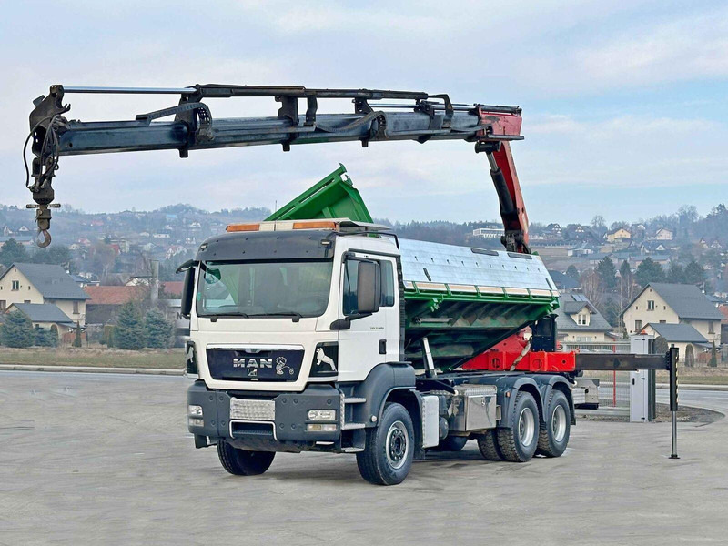MAN TGS 33.480 - Xe ben, Xe cẩu tự hành: hình 2 MAN TGS 33.480 - Xe ben, Xe cẩu tự hành: hình 2