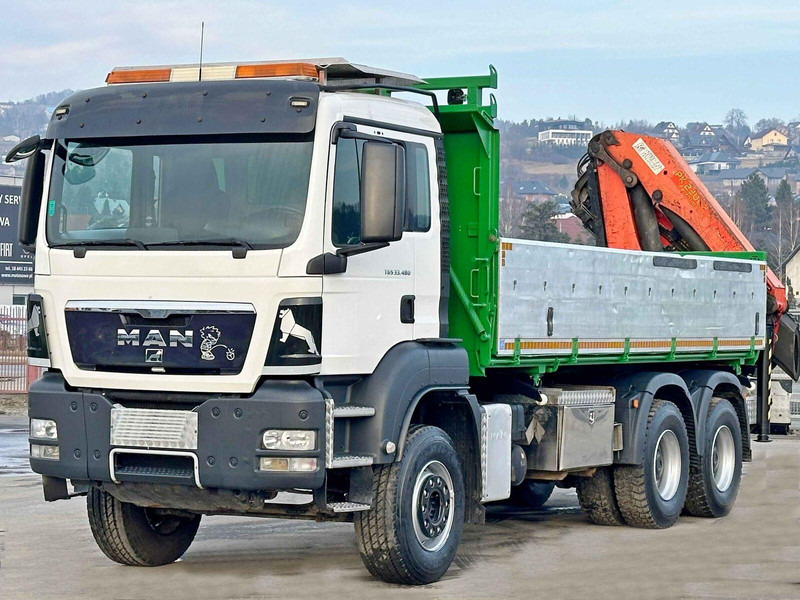MAN TGS 33.480 - Xe ben, Xe cẩu tự hành: hình 4 MAN TGS 33.480 - Xe ben, Xe cẩu tự hành: hình 4