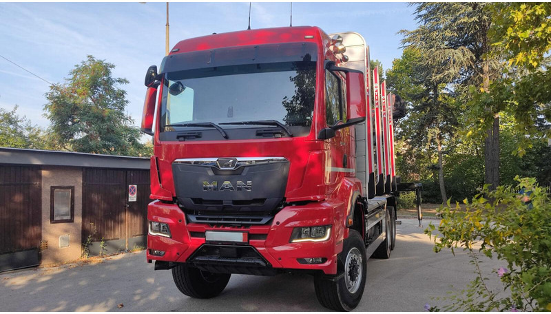 MAN TGS 33.520 - Xe chở gỗ, Xe cẩu tự hành: hình 1 MAN TGS 33.520 - Xe chở gỗ, Xe cẩu tự hành: hình 1