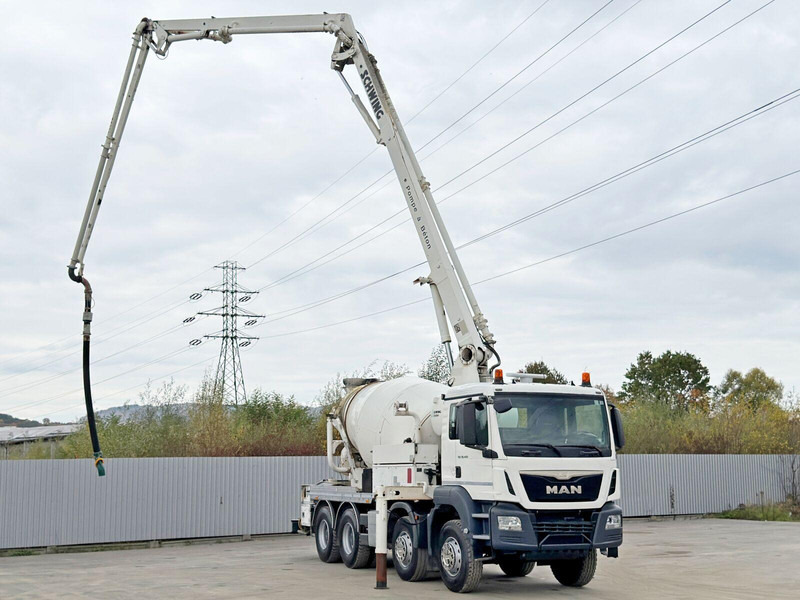 MAN TGS 35.400 / TOPZUSTAND - Xe bơm bê tông: hình 3 MAN TGS 35.400 / TOPZUSTAND - Xe bơm bê tông: hình 3