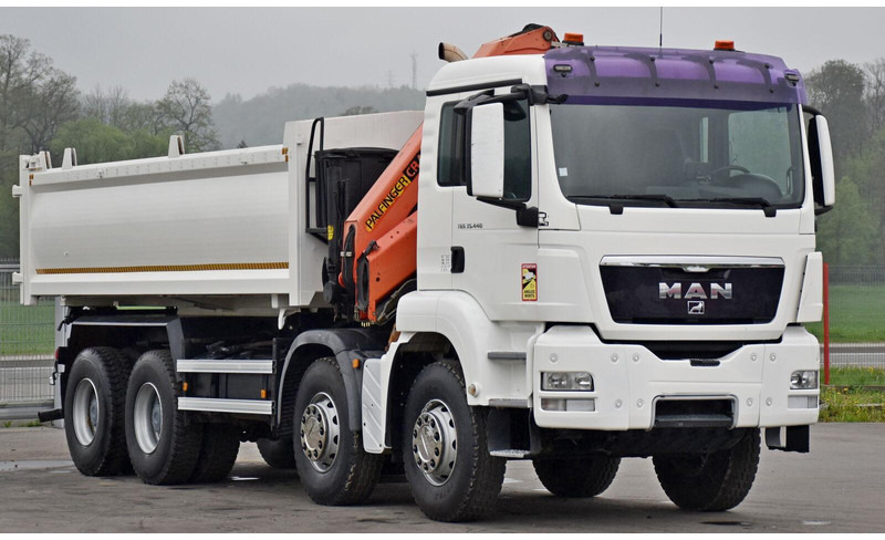 MAN TGS 35.440 * KIPPER 5,80m + KRAN * TOPZUSTAND - Xe ben, Xe cẩu tự hành: hình 4 MAN TGS 35.440 * KIPPER 5,80m + KRAN * TOPZUSTAND - Xe ben, Xe cẩu tự hành: hình 4