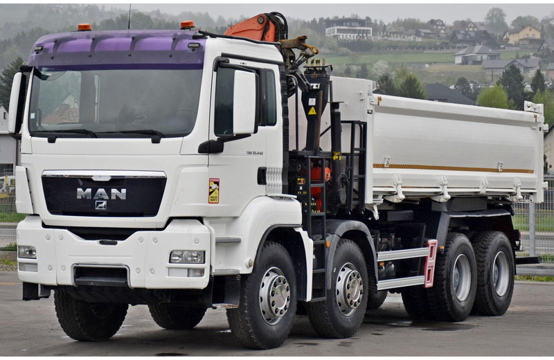 MAN TGS 35.440 * KIPPER 5,80m + KRAN * TOPZUSTAND - Xe ben, Xe cẩu tự hành: hình 5 MAN TGS 35.440 * KIPPER 5,80m + KRAN * TOPZUSTAND - Xe ben, Xe cẩu tự hành: hình 5