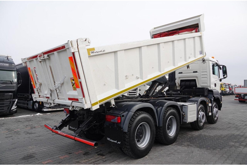 MAN TGS 35.480 / 8x4 / WYWROTKA / BORDMATIC / HYDROBURTA / OPONY 100 - Xe ben: hình 4 MAN TGS 35.480 / 8x4 / WYWROTKA / BORDMATIC / HYDROBURTA / OPONY 100 - Xe ben: hình 4