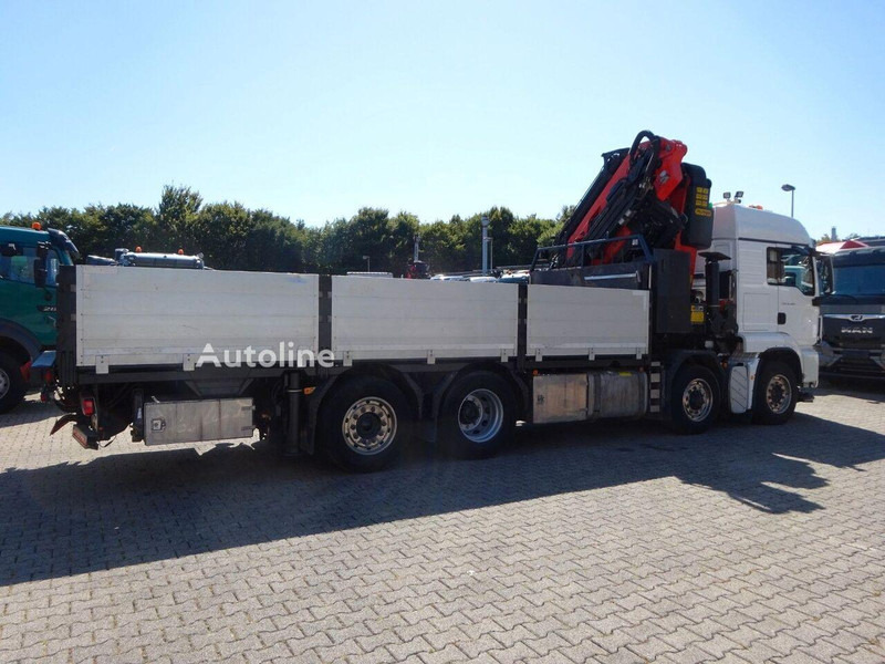 MAN TGS 35.480 - Flatbed + crane - Xe tải thùng lửng/ Phẳng, Xe cẩu tự hành: hình 5 MAN TGS 35.480 - Flatbed + crane - Xe tải thùng lửng/ Phẳng, Xe cẩu tự hành: hình 5