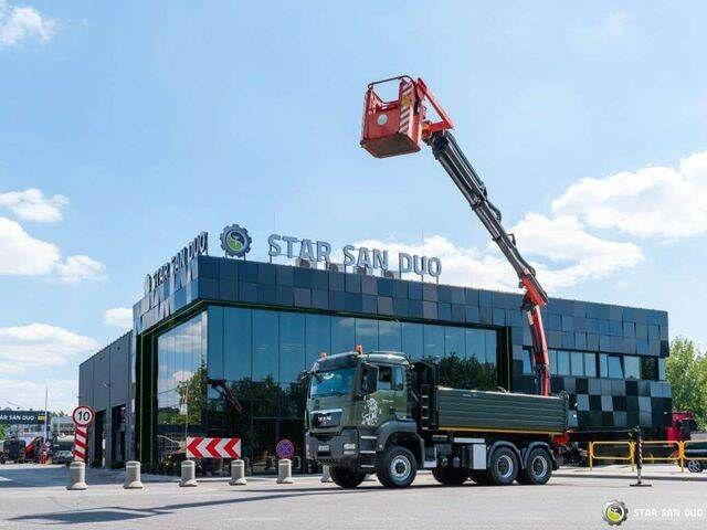 MAN TGS 35.480 PALFINGER PK 20002 HDS Grapple Tippe - Xe ben, Xe cẩu tự hành: hình 5 MAN TGS 35.480 PALFINGER PK 20002 HDS Grapple Tippe - Xe ben, Xe cẩu tự hành: hình 5