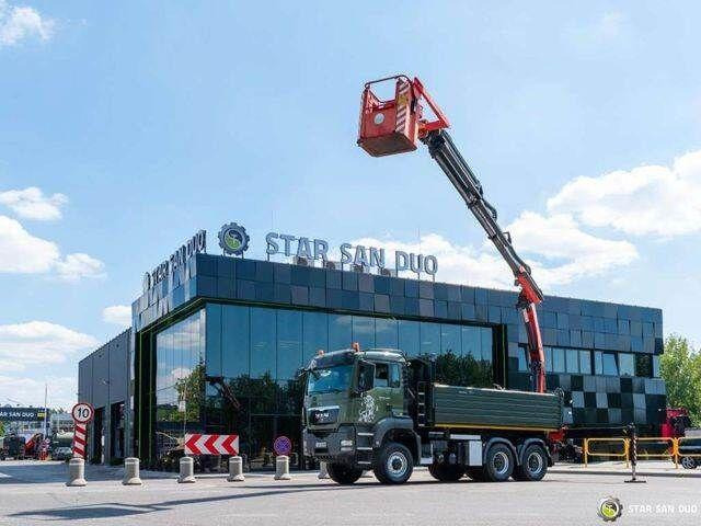 MAN TGS 35.480 PALFINGER PK 20002 HDS Grapple Tippe - Xe ben, Xe cẩu tự hành: hình 5 MAN TGS 35.480 PALFINGER PK 20002 HDS Grapple Tippe - Xe ben, Xe cẩu tự hành: hình 5