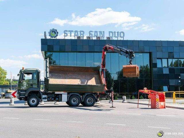 MAN TGS 35.480 PALFINGER PK 20002 HDS Grapple Tippe - Xe ben, Xe cẩu tự hành: hình 1 MAN TGS 35.480 PALFINGER PK 20002 HDS Grapple Tippe - Xe ben, Xe cẩu tự hành: hình 1