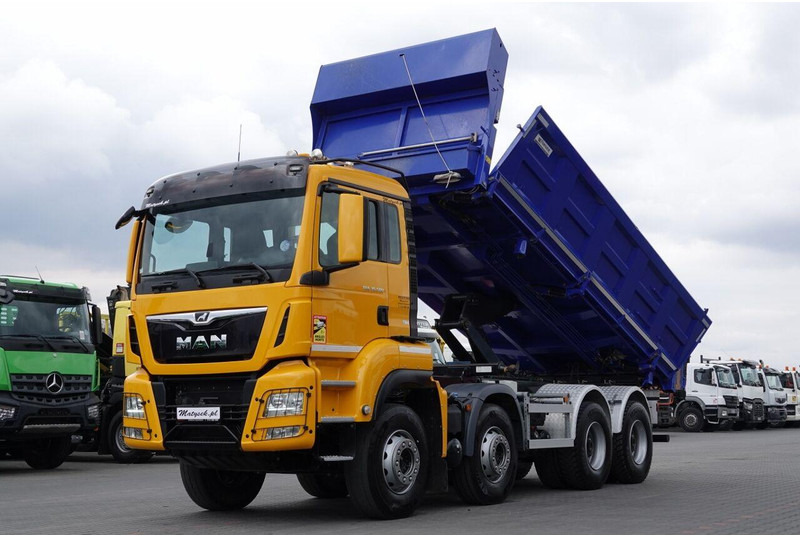 MAN TGS 35.500 / 8x4 / WYWROTKA / HYDROBURTA / BORDMATIK / NAVI / 20 - Xe ben: hình 1 MAN TGS 35.500 / 8x4 / WYWROTKA / HYDROBURTA / BORDMATIK / NAVI / 20 - Xe ben: hình 1