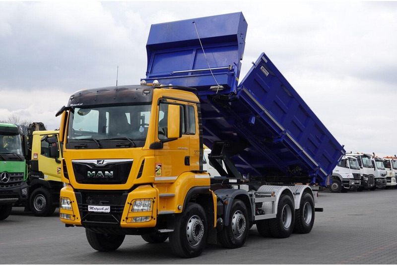 MAN TGS 35.500 / 8x4 / WYWROTKA / HYDROBURTA / BORDMATIK / NAVI / 20 - Xe ben: hình 2 MAN TGS 35.500 / 8x4 / WYWROTKA / HYDROBURTA / BORDMATIK / NAVI / 20 - Xe ben: hình 2