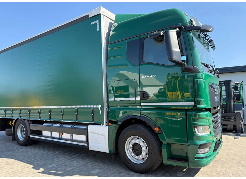 MAN TGX 18.470 - Curtain side - Xe tải thùng mui bạt: hình 4 MAN TGX 18.470 - Curtain side - Xe tải thùng mui bạt: hình 4