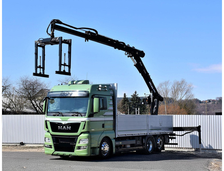 MAN TGX 26.440 Pritsche 6,60 m* ATLAS 125.2V-A12VB - Xe tải thùng lửng/ Phẳng, Xe cẩu tự hành: hình 2 MAN TGX 26.440 Pritsche 6,60 m* ATLAS 125.2V-A12VB - Xe tải thùng lửng/ Phẳng, Xe cẩu tự hành: hình 2