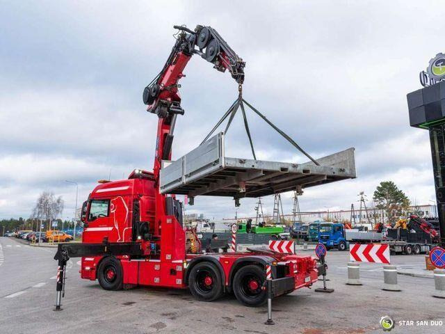 MAN TGX 28.500 6x2 HMF 5020K-RC Fly Jib Crane - Xe tải thùng lửng/ Phẳng, Xe cẩu tự hành: hình 5 MAN TGX 28.500 6x2 HMF 5020K-RC Fly Jib Crane - Xe tải thùng lửng/ Phẳng, Xe cẩu tự hành: hình 5
