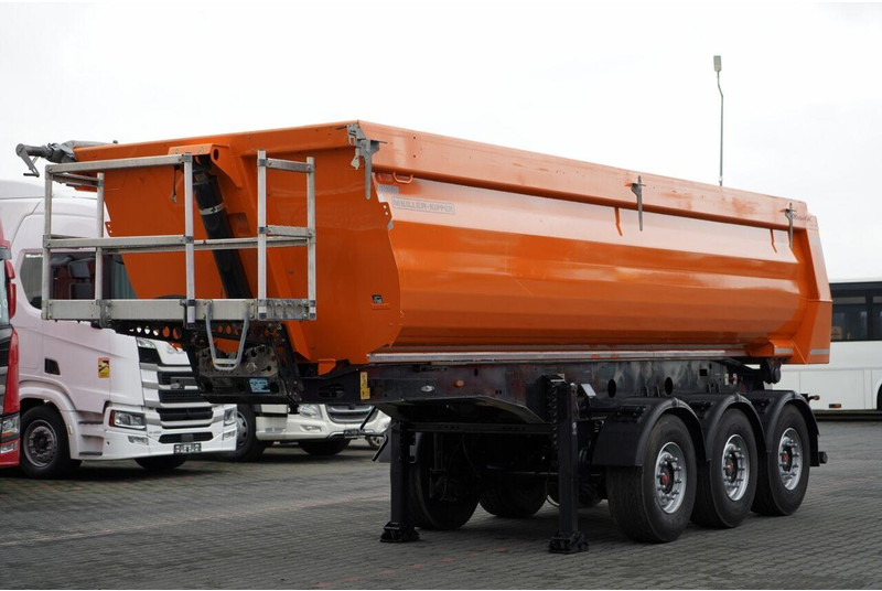 Meiller KIPPER WYWROTKA 26 m3 / STALOWA / RYNNA WANNA HP / OŚ PODNOSZON - Sơ mi rơ moóc ben: hình 2 Meiller KIPPER WYWROTKA 26 m3 / STALOWA / RYNNA WANNA HP / OŚ PODNOSZON - Sơ mi rơ moóc ben: hình 2