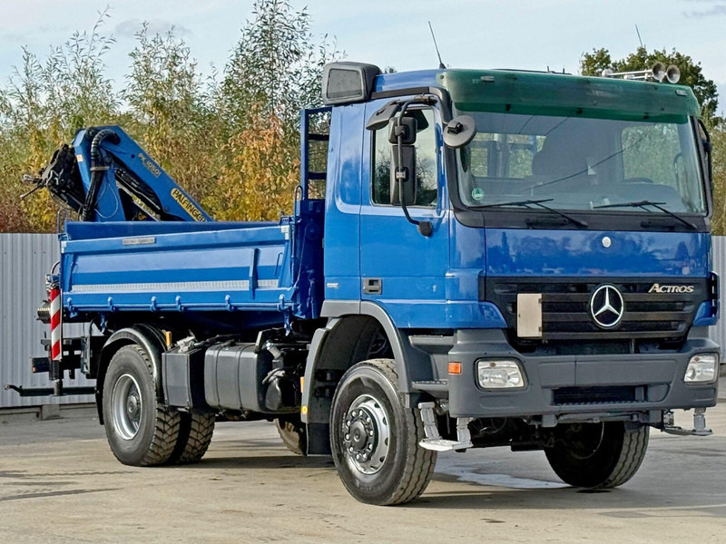 Mercedes-Benz ACTROS 1841 * PK 10501 + FUNK * TOP * 4x4 - Xe ben, Xe cẩu tự hành: hình 3 Mercedes-Benz ACTROS 1841 * PK 10501 + FUNK * TOP * 4x4 - Xe ben, Xe cẩu tự hành: hình 3