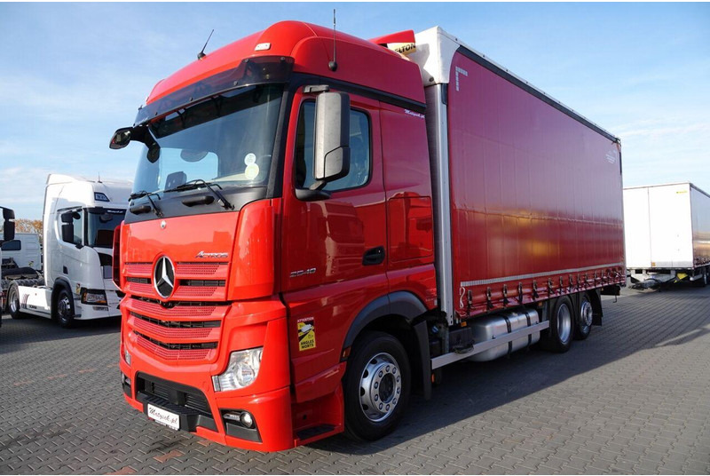 Mercedes-Benz ACTROS 25 480 - Xe tải thùng mui bạt: hình 2 Mercedes-Benz ACTROS 25 480 - Xe tải thùng mui bạt: hình 2