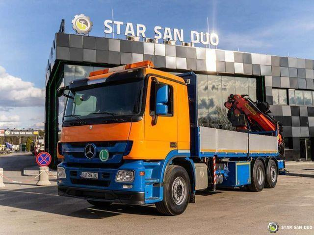 Mercedes-Benz ACTROS 2541 6x2 Palfinger PK 34002 Crane Winch - Xe tải thùng lửng/ Phẳng, Xe cẩu tự hành: hình 5 Mercedes-Benz ACTROS 2541 6x2 Palfinger PK 34002 Crane Winch - Xe tải thùng lửng/ Phẳng, Xe cẩu tự hành: hình 5