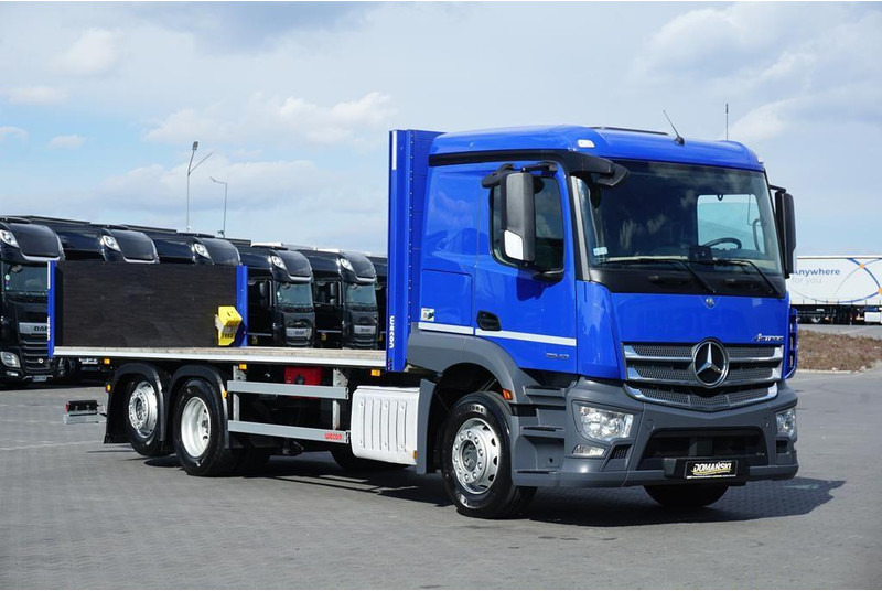 Mercedes-Benz ACTROS / 2543 / ACC / E 6 / PEŁNY ADR / PLATFORMA / ZAWIESIE POD - Xe tải thùng lửng/ Phẳng: hình 1 Mercedes-Benz ACTROS / 2543 / ACC / E 6 / PEŁNY ADR / PLATFORMA / ZAWIESIE POD - Xe tải thùng lửng/ Phẳng: hình 1