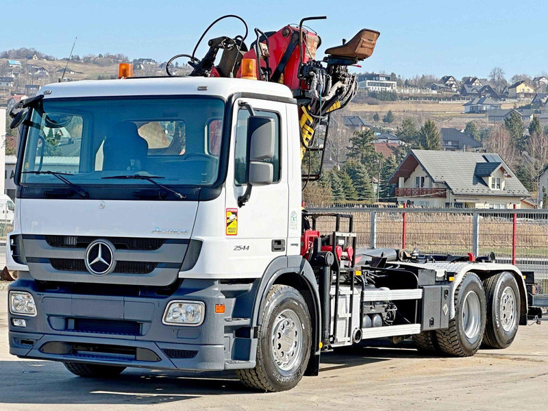 Mercedes-Benz ACTROS 2544 * ABROLLKIPPER * LHO L190Z(78) * TOP - Xe tải nâng móc, Xe cẩu tự hành: hình 4 Mercedes-Benz ACTROS 2544 * ABROLLKIPPER * LHO L190Z(78) * TOP - Xe tải nâng móc, Xe cẩu tự hành: hình 4