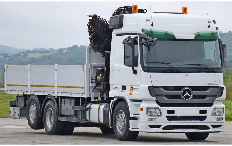 Mercedes-Benz ACTROS 2544 - Xe tải thùng lửng/ Phẳng, Xe cẩu tự hành: hình 4 Mercedes-Benz ACTROS 2544 - Xe tải thùng lửng/ Phẳng, Xe cẩu tự hành: hình 4