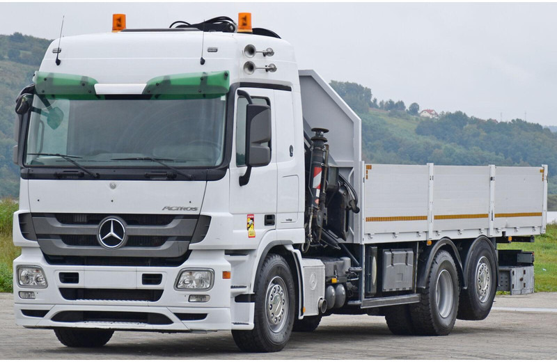 Mercedes-Benz ACTROS 2544 - Xe tải thùng lửng/ Phẳng, Xe cẩu tự hành: hình 3 Mercedes-Benz ACTROS 2544 - Xe tải thùng lửng/ Phẳng, Xe cẩu tự hành: hình 3