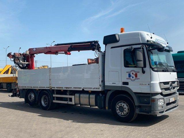 Mercedes-Benz ACTROS 2544 - Xe tải thùng lửng/ Phẳng, Xe cẩu tự hành: hình 3 Mercedes-Benz ACTROS 2544 - Xe tải thùng lửng/ Phẳng, Xe cẩu tự hành: hình 3